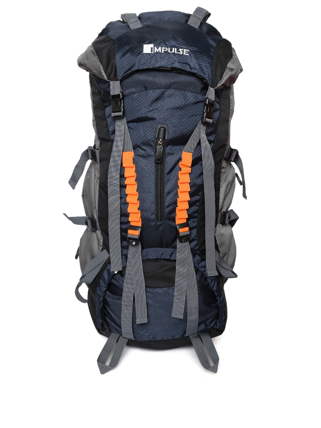 

Impulse Unisex Navy Blue & Grey Thames 85 Litres Rucksack