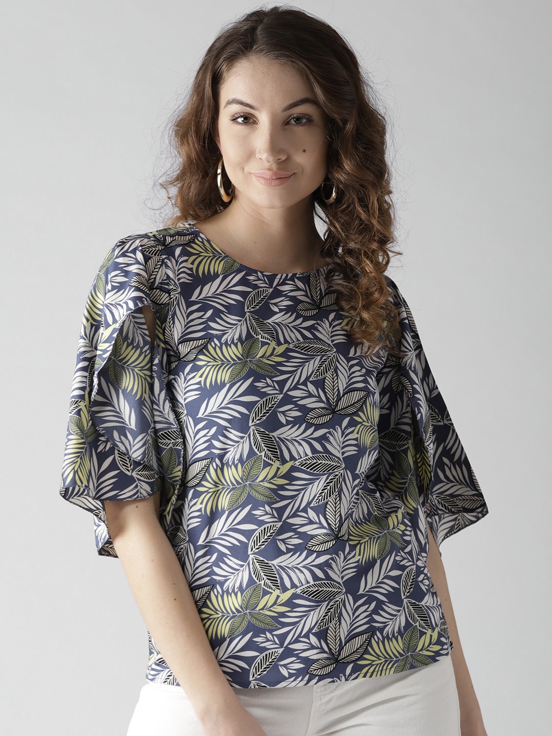 

Style Quotient by noi Women Blue Printed Top