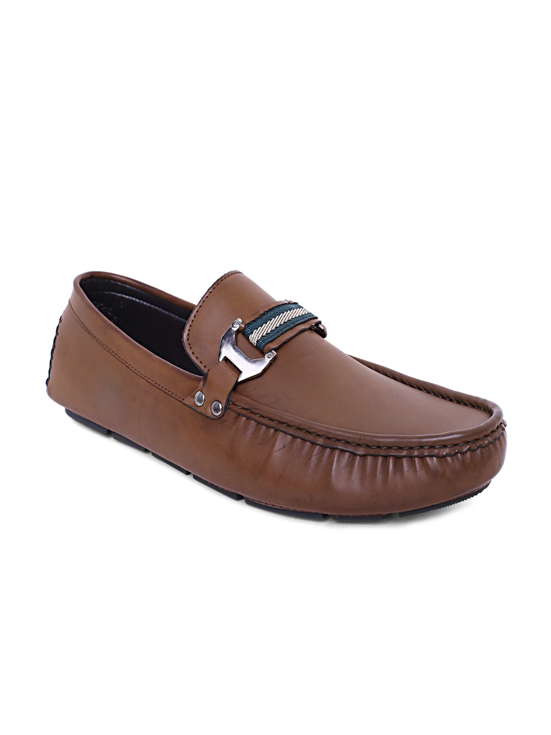 

San Frissco Men Brown Driving Shoes