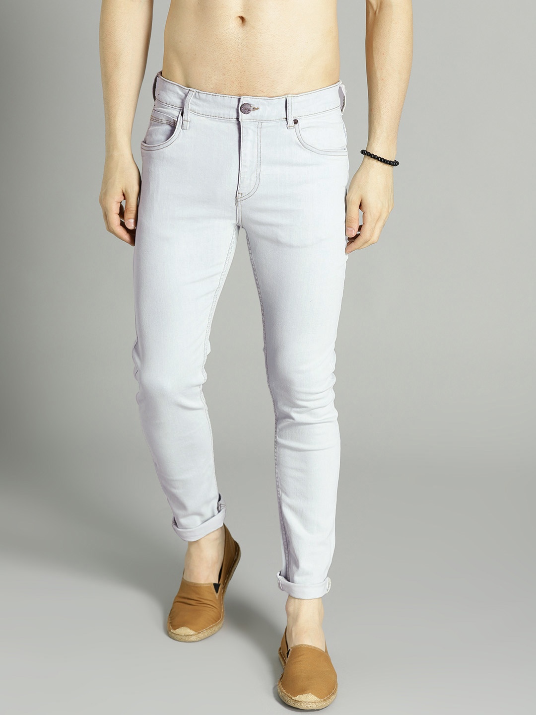 

Roadster Men Blue Skinny Fit Mid-Rise Clean Look Stretchable Jeans