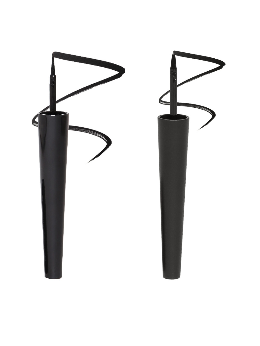Colorbar Women Matte & Glossy Eyeliner Set, Black