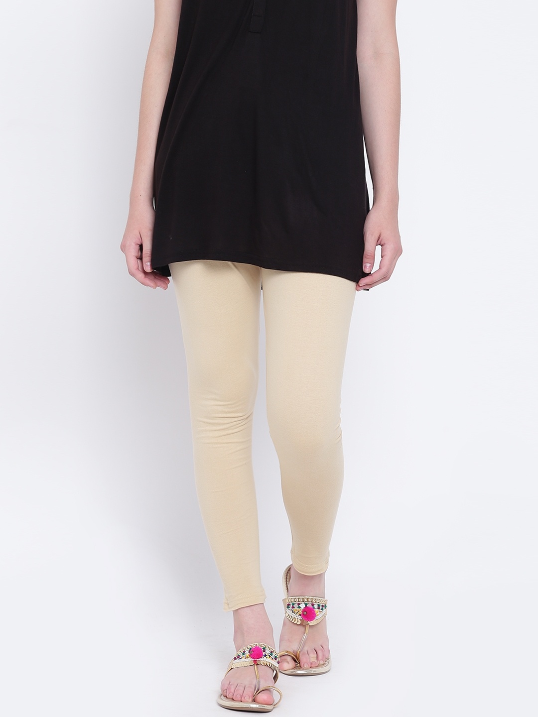 

Rangriti Beige Leggings