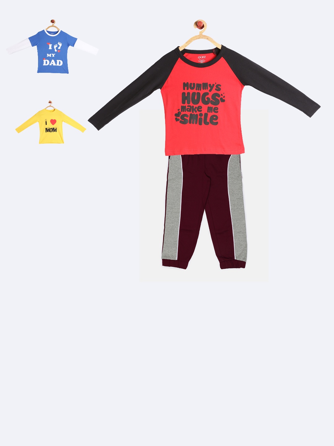 

GKIDZ Boys Pack of 3 Clothing Set, Yellow