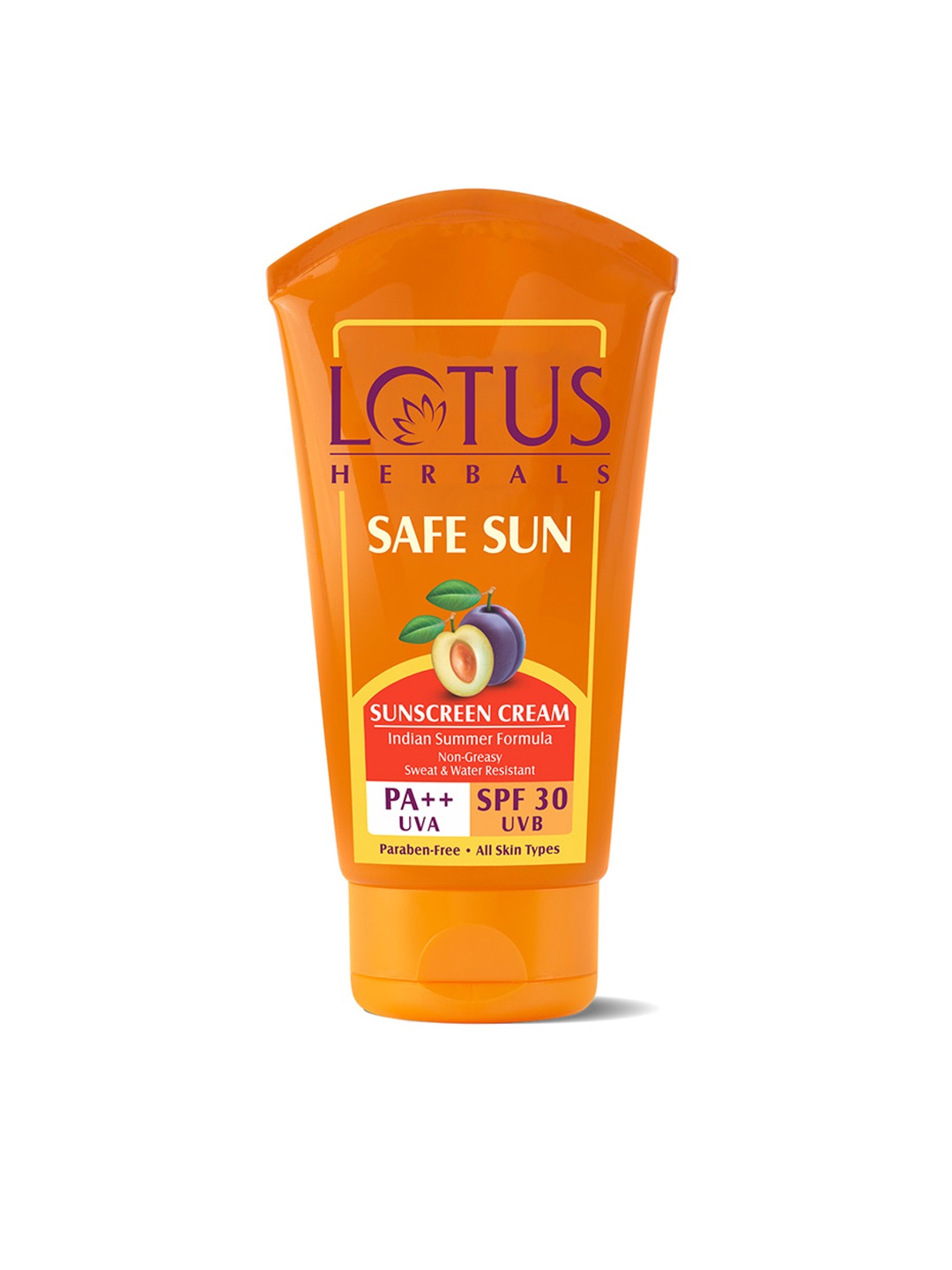 

Lotus Herbals Safe Sun PA++ SPF 30 Sun Block Cream 50 g, White
