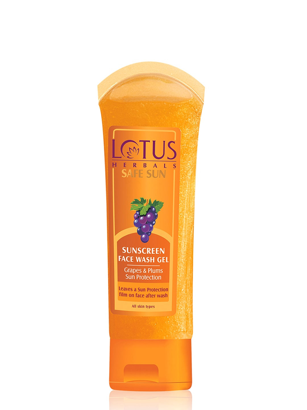 

Lotus Herbals Sustainable Sunscreen Face Wash 80 g, White