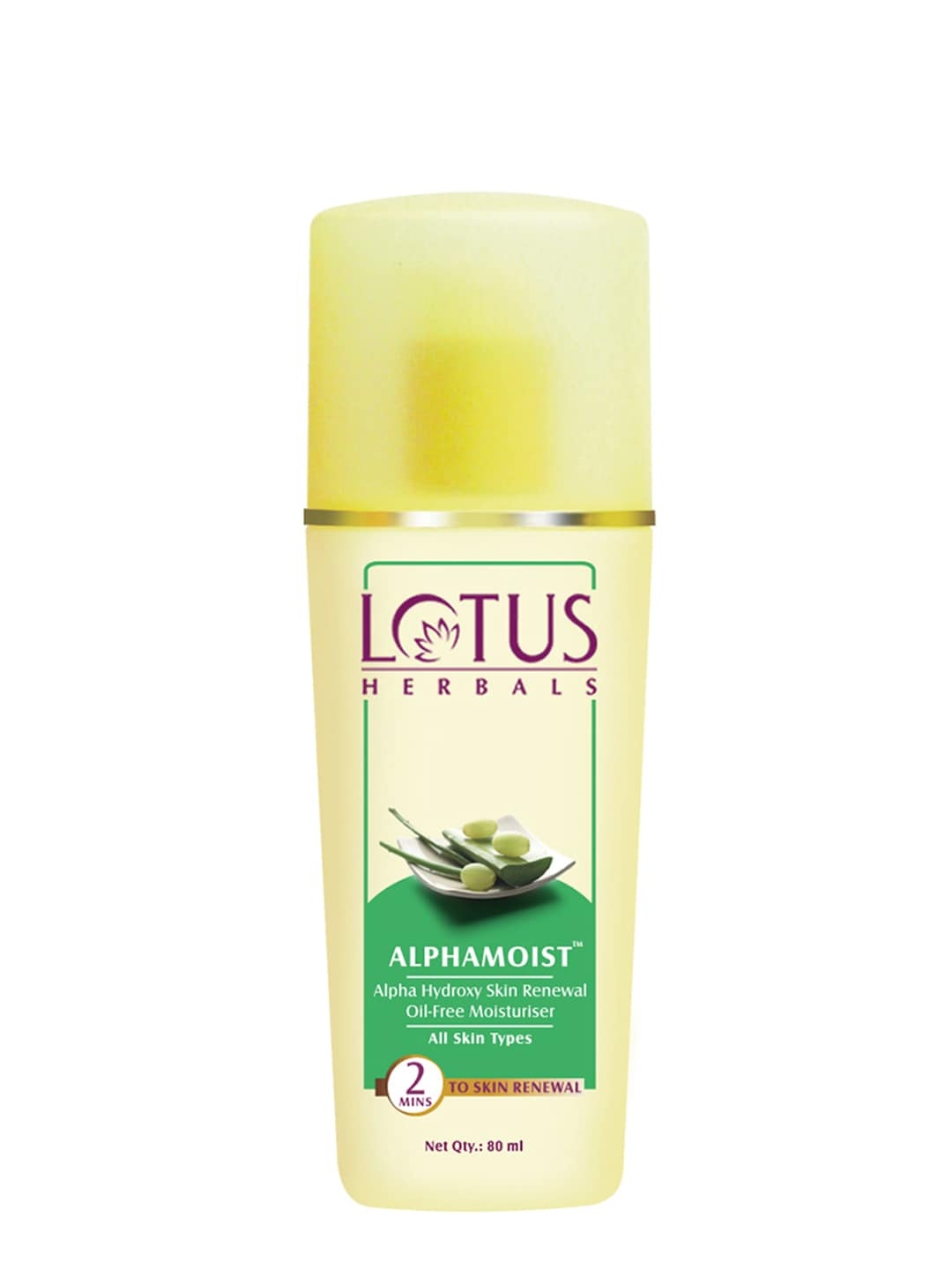 

Lotus Herbals Sustainable Women White Alpha Hydroxy Oil-Free Moisturiser 80ml