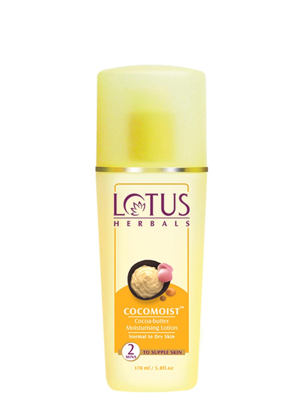 

Lotus Herbals Sustainable Cocomoist Moisturising Lotion for Normal to Dry Skin 170 ml, Cream
