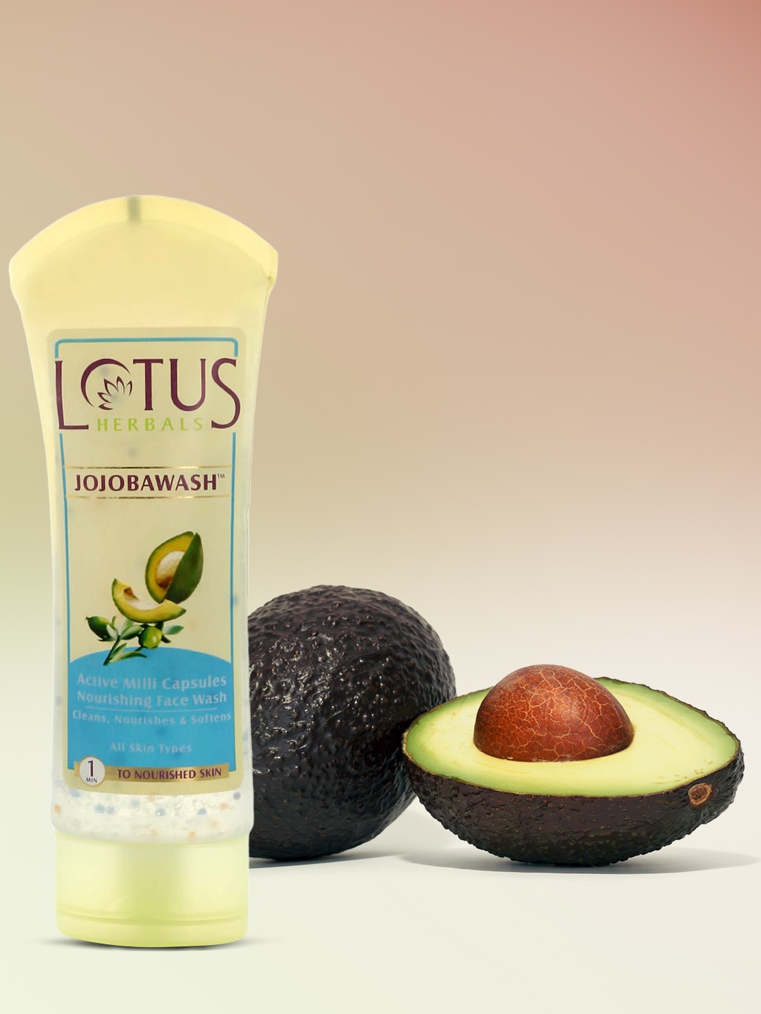

Lotus Herbals Sustainable Jojobawash Face Wash 120 g, White