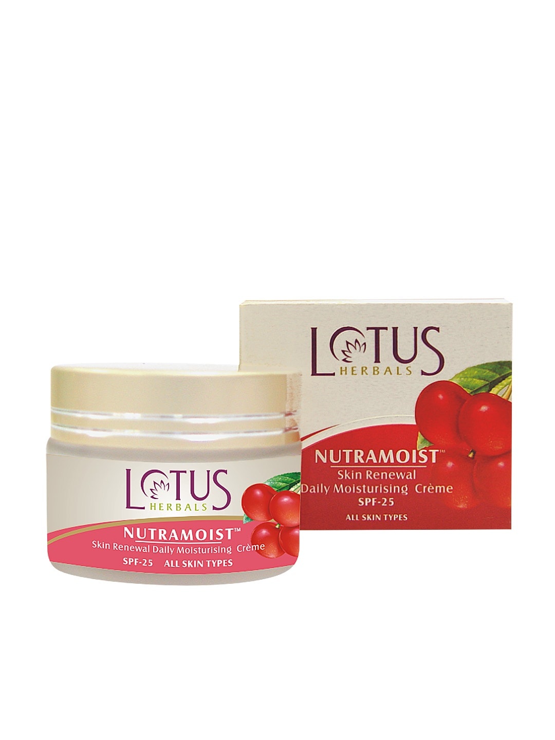 

Lotus Herbals Nutramoist Skin Renewal SPF 25 Daily Cream 50g