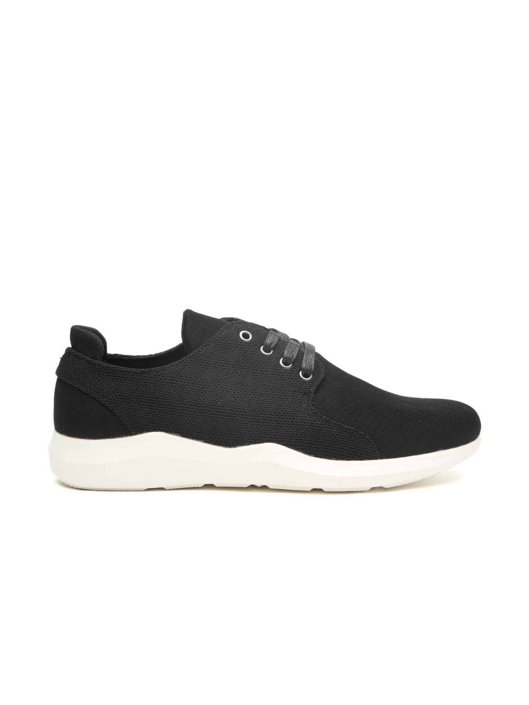 

ether Men Black Sneakers