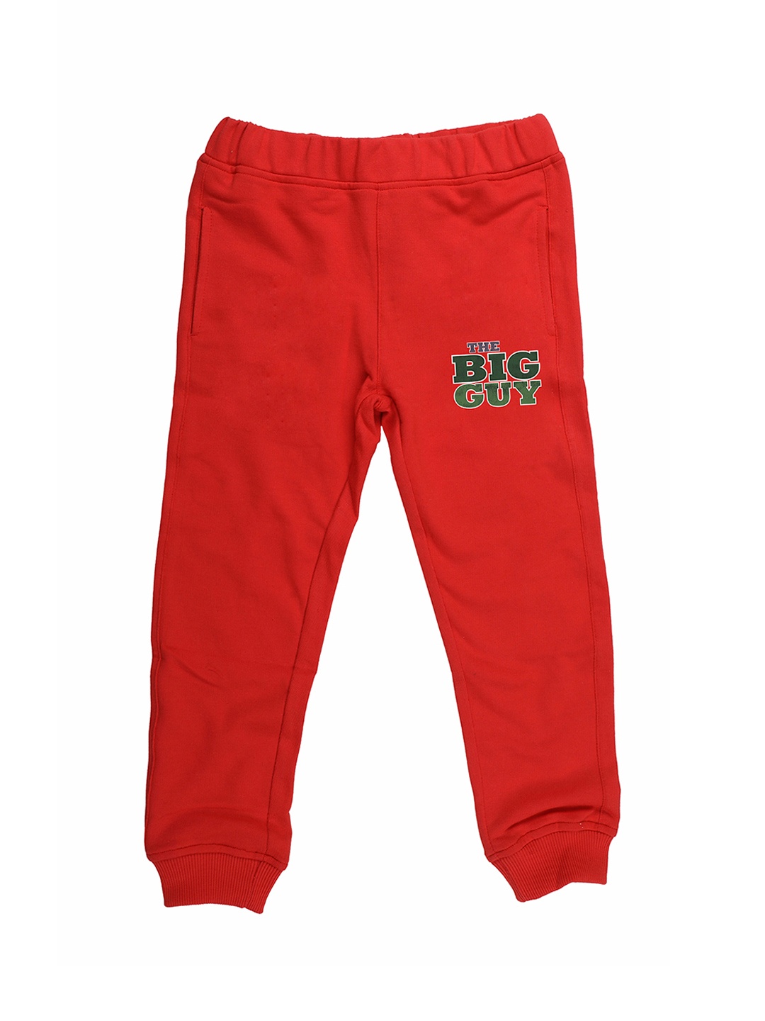 

Marvel by Wear Your Mind Kids Red Solid Slim Fit Joggers