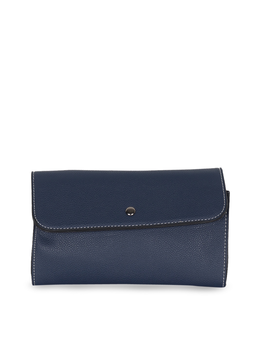 

Butterflies Navy Blue Solid Clutch