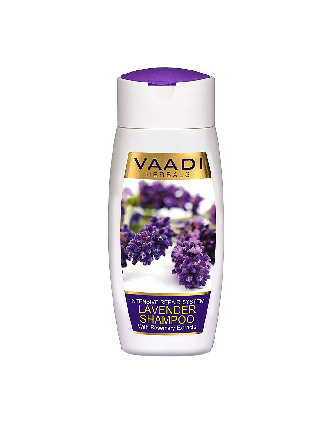 

Vaadi Herbals Intensive Repair System Lavender Shampoo with Rosemary Extracts - 110 ml, White