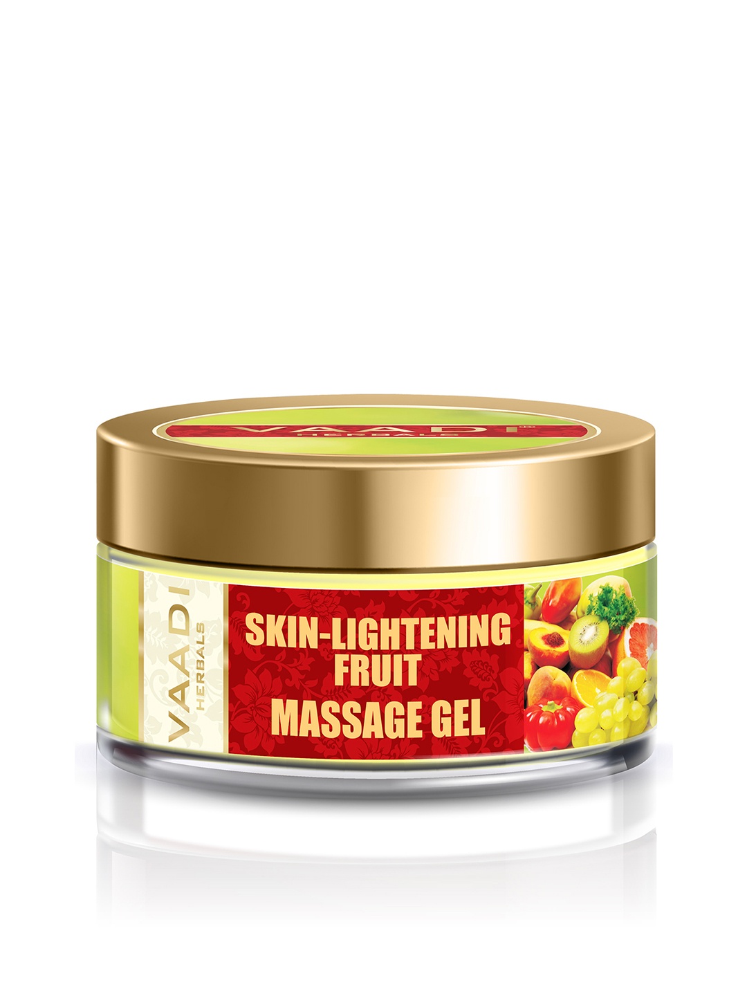 

Vaadi Herbals Skin-Lightening Fruit Massage Gel - 50 g, Red