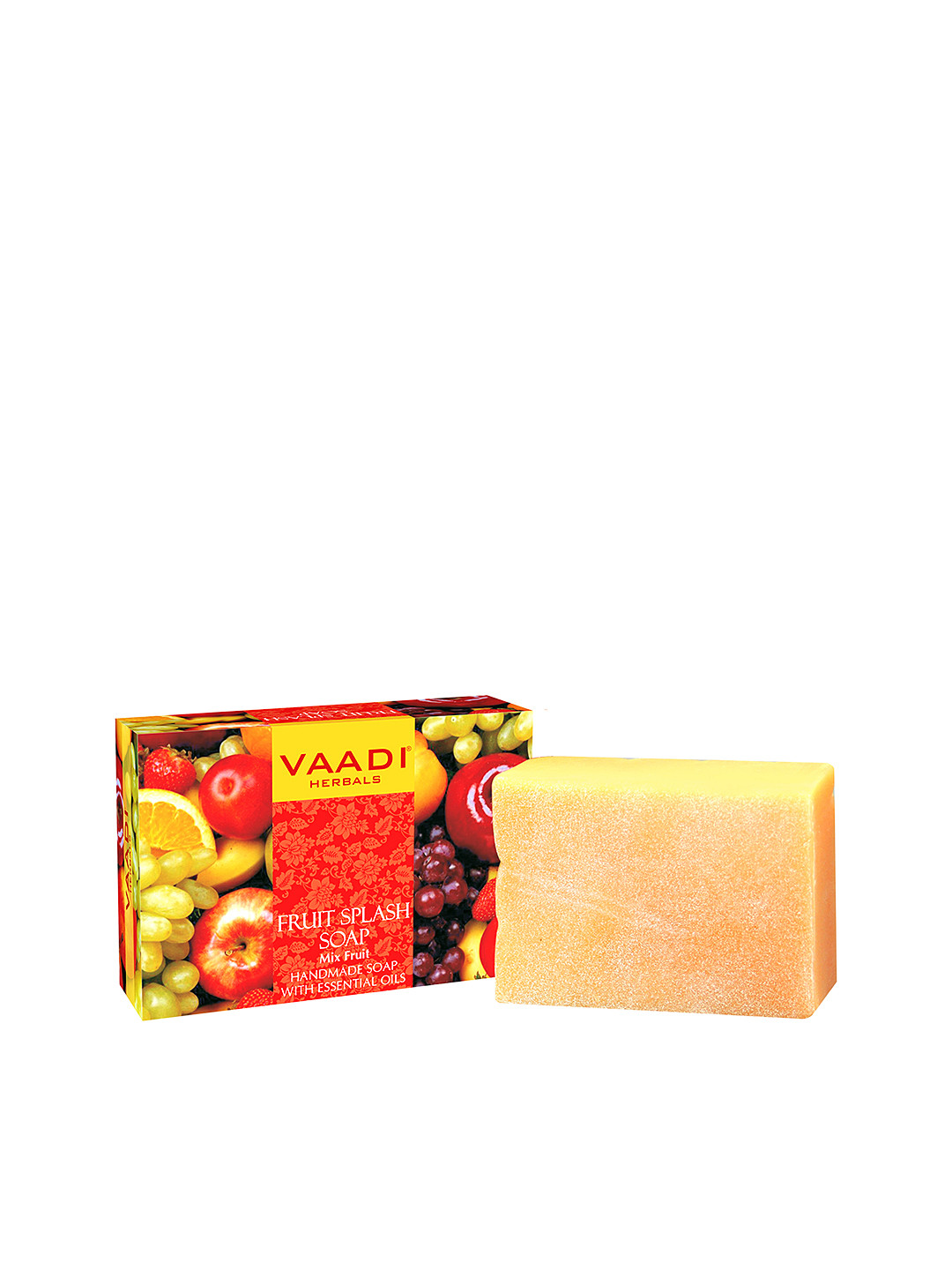 

Vaadi Herbals Fruit Splash Soap with Essential Oil - 75 g, Orange
