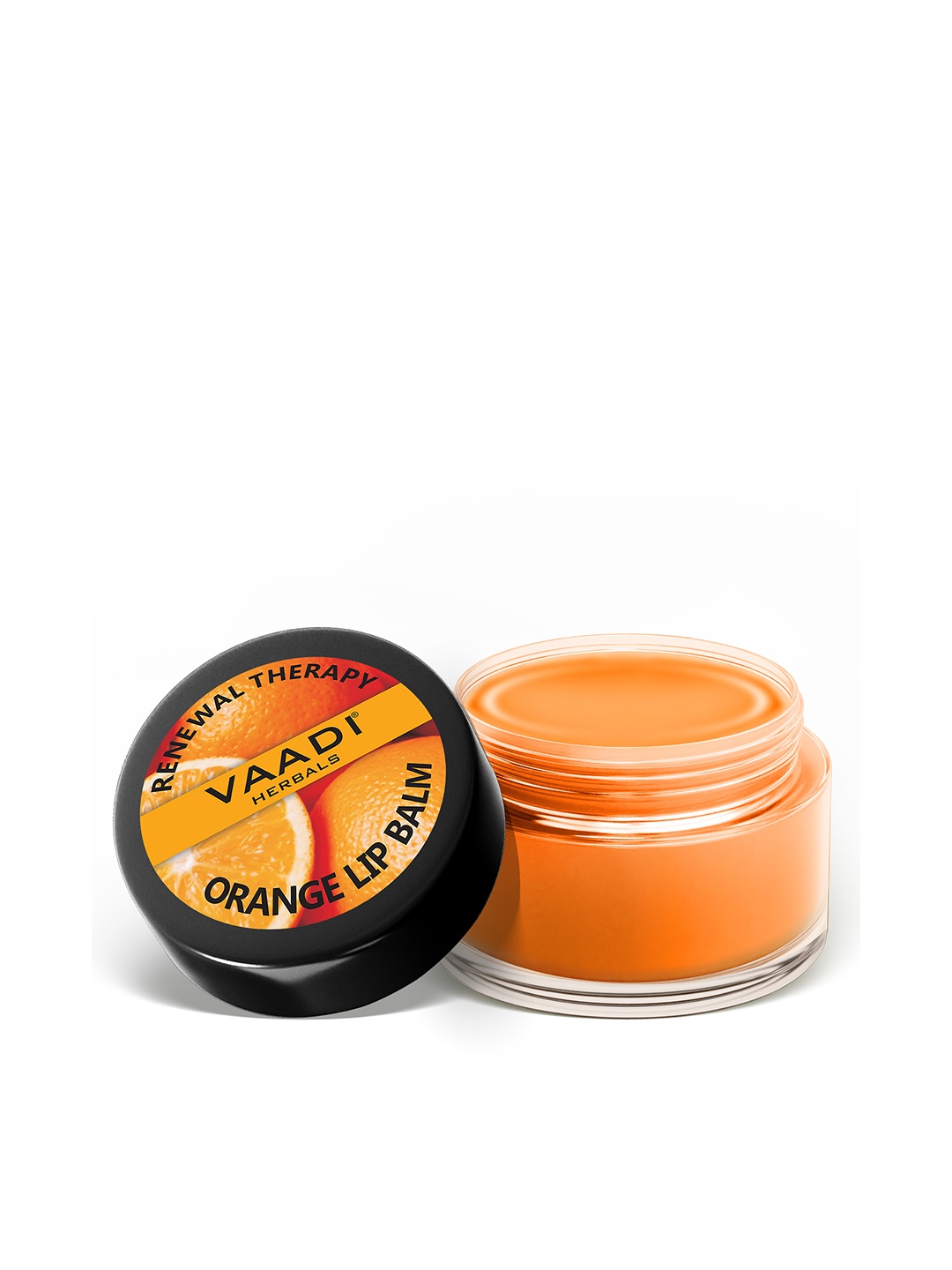 

Vaadi Herbals Renewal Therapy Orange Lip Balm with Shea Butter & Jojoba Oil - 10g