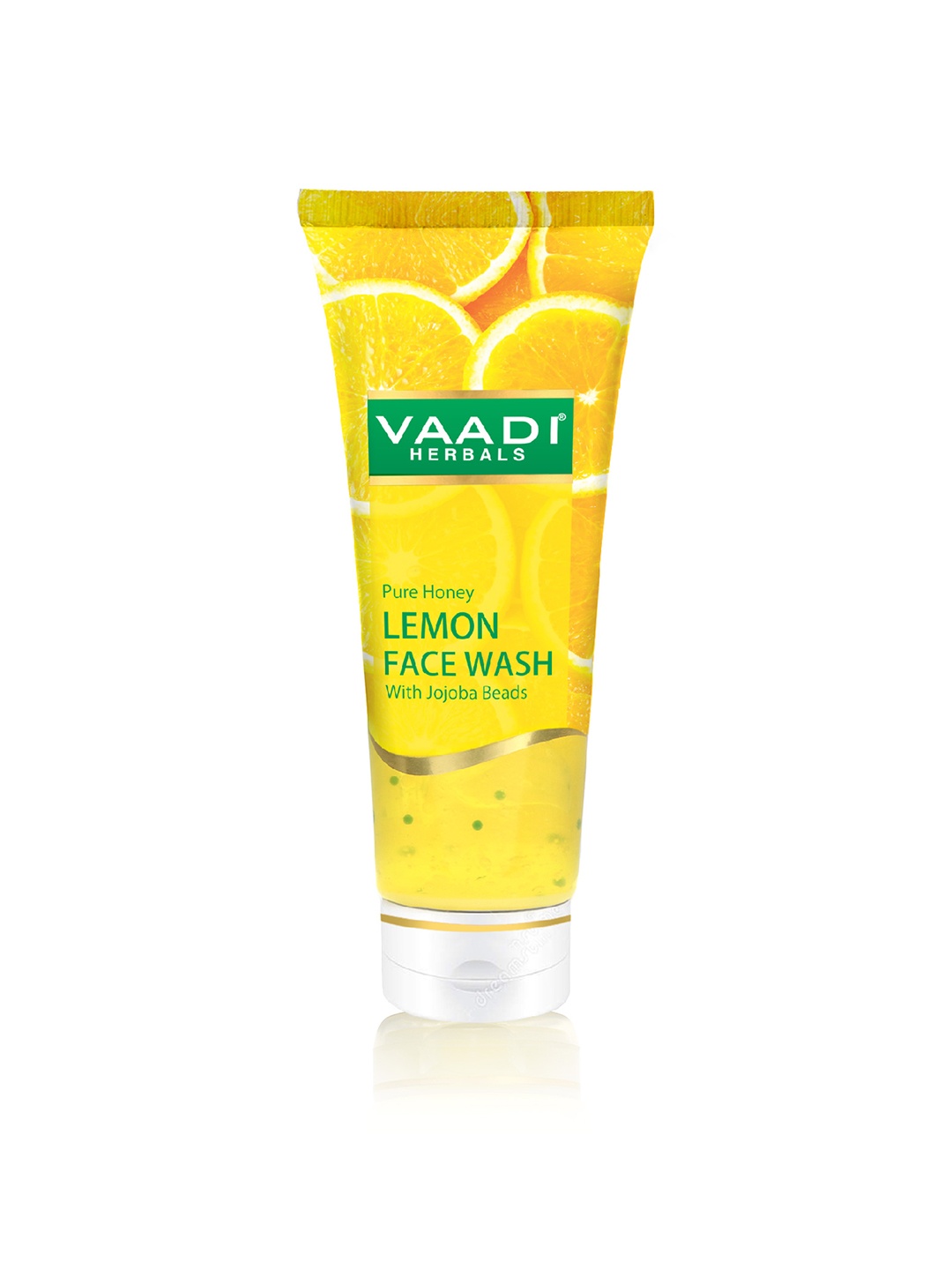 

Vaadi Herbals Pure Honey Lemon Face Wash with Jojoba Beads - 60 ml, Yellow