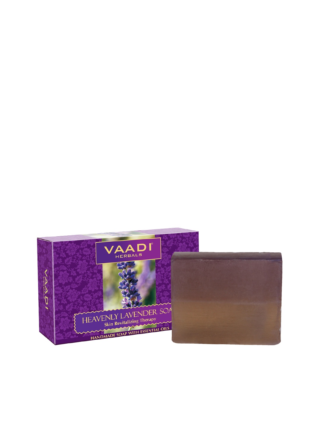 

Vaadi Herbals Heavenly Lavender Soap with Rosemary Extract - 75 g