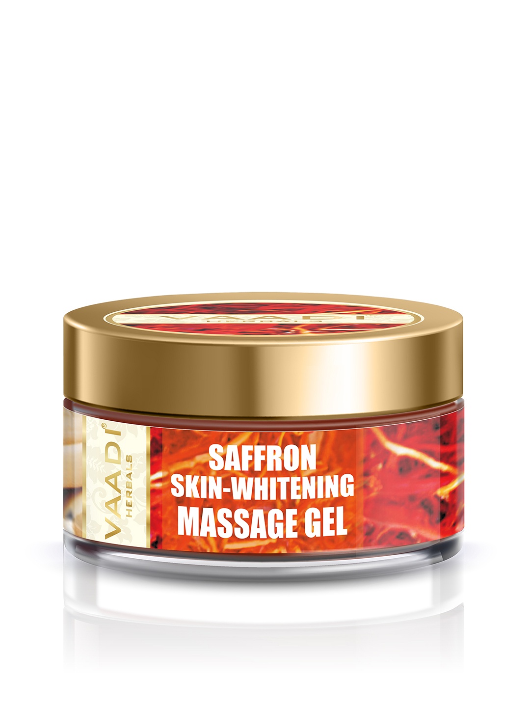 

Vaadi Herbals Unisex Saffron Skin-Whitening Cleansing Cream, Orange