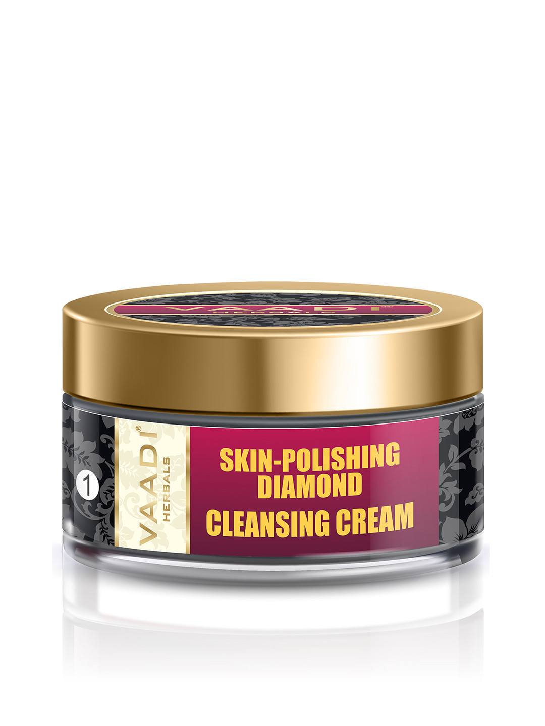 

Vaadi Herbals Unisex Skin-Polishing Diamond Cleansing Cream 50g, Na