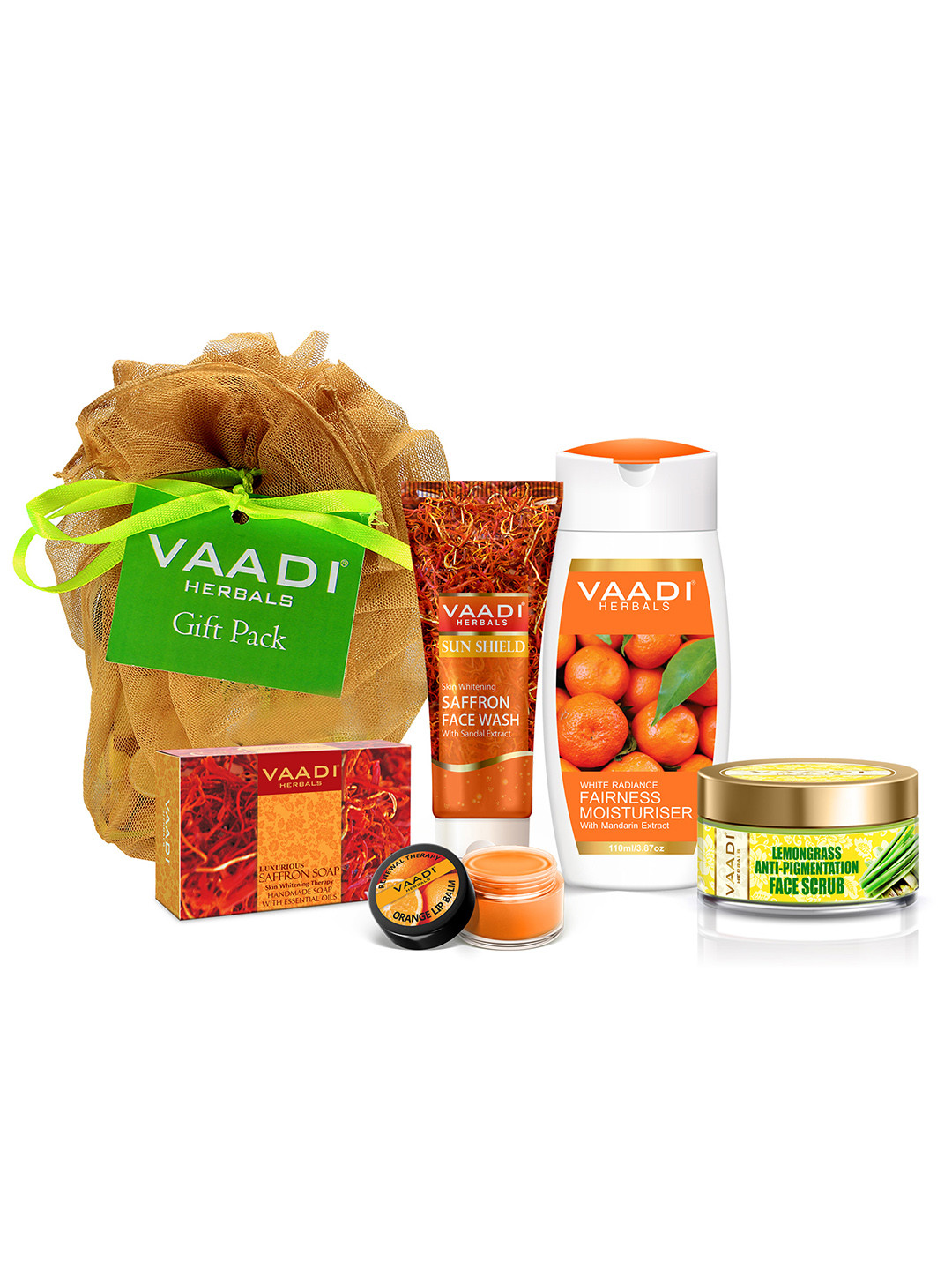

Vaadi Herbals Unisex Fair Skin Gift Pack, Orange