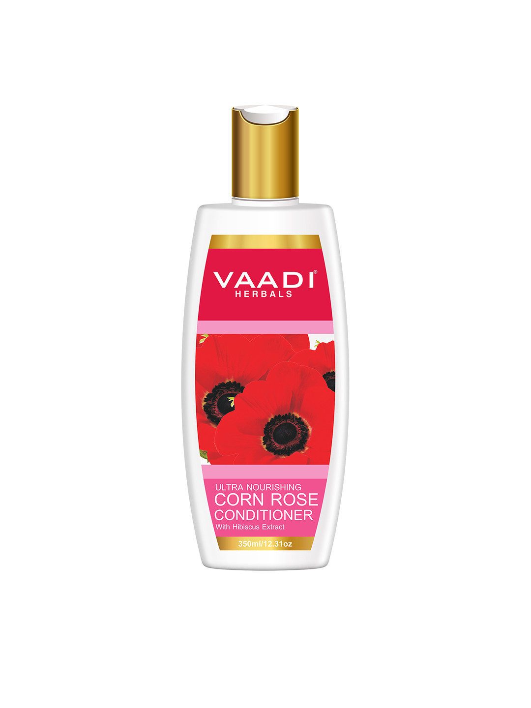 

Vaadi Herbals Unisex CORN ROSE with Hibiscus extract CONDITIONER 350 ml, White