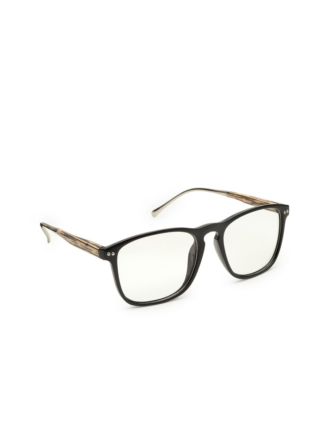 

Get Glamr Women Wayfarer Sunglasses SG-LT-EG-1804-90-WOODCL, Black