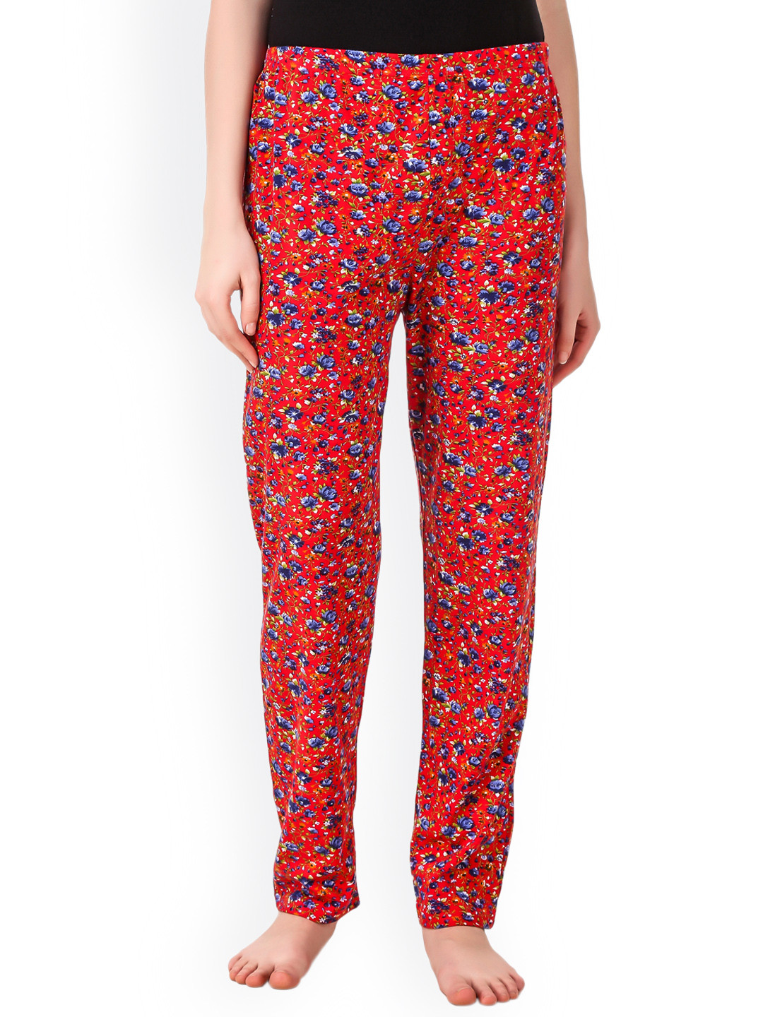 

Masha Women Red Printed Pyjamas PJ-A15-135
