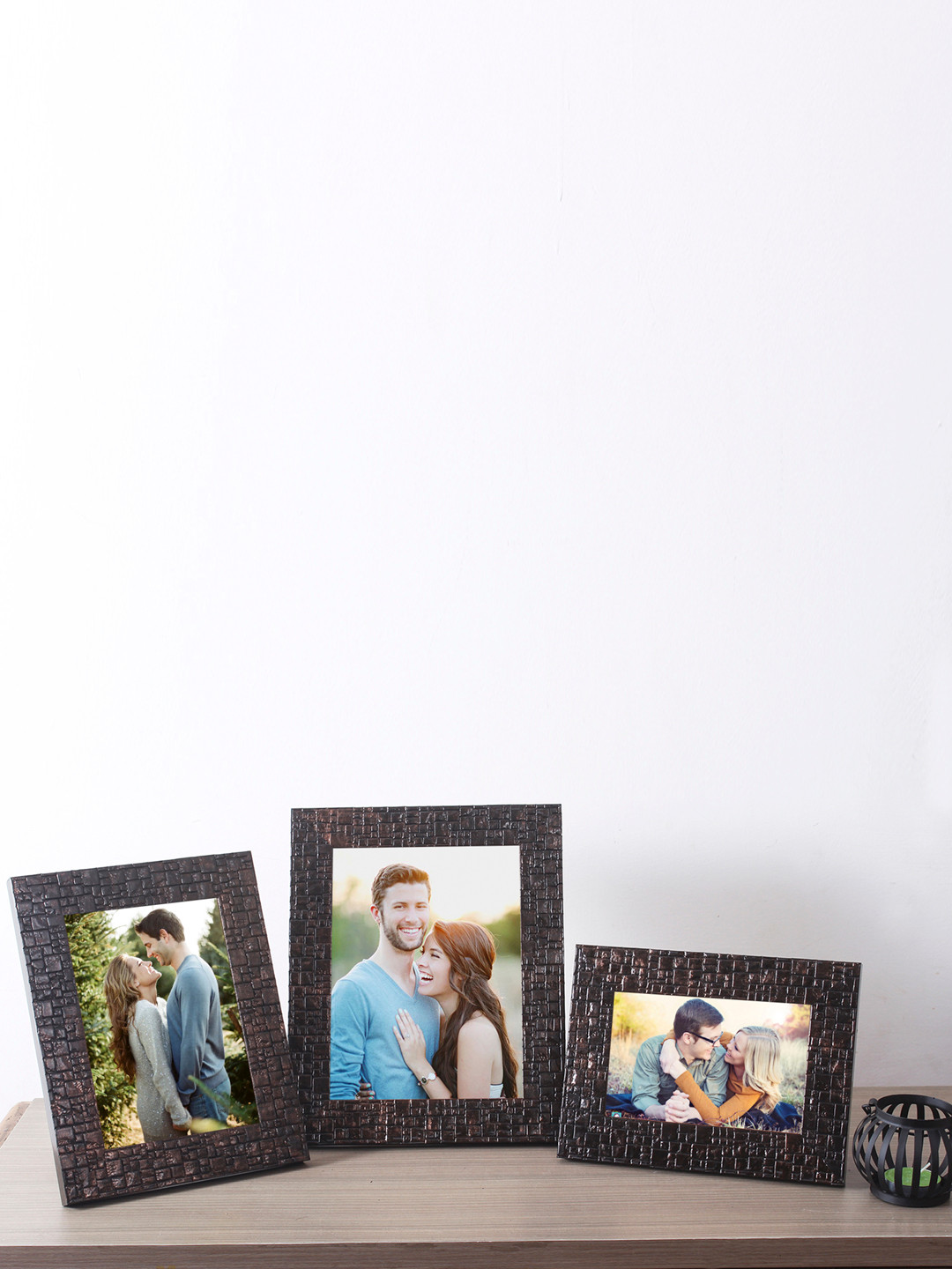 

Art Street Set Of 3 Copper Textured Photo Frames