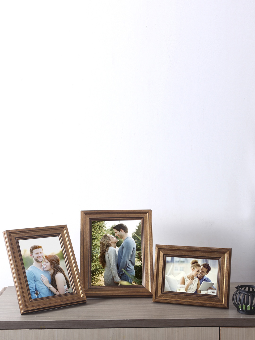 

Art Street Set Of 3 Brown Textured Photo Frames