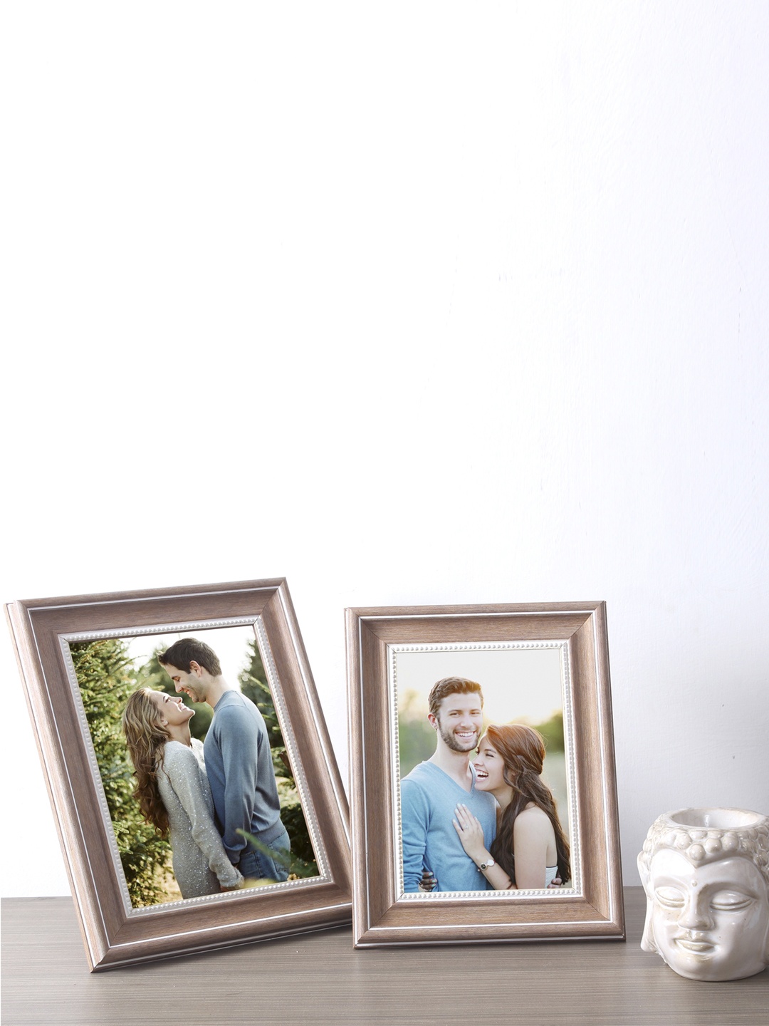 

Art Street Set Of 2 Brown Textured Photo Frames