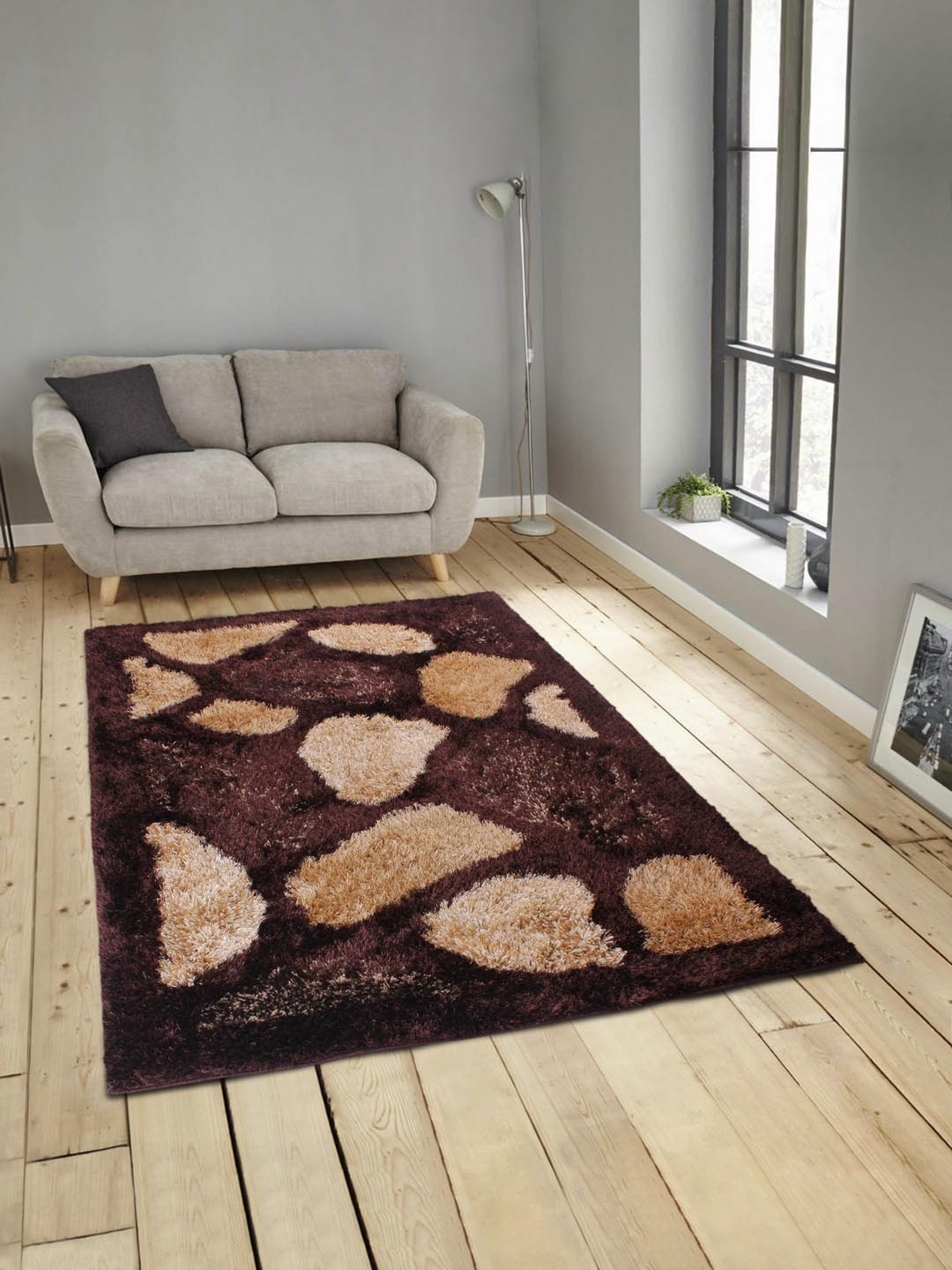 

ROMEE Brown Patterned Carpet