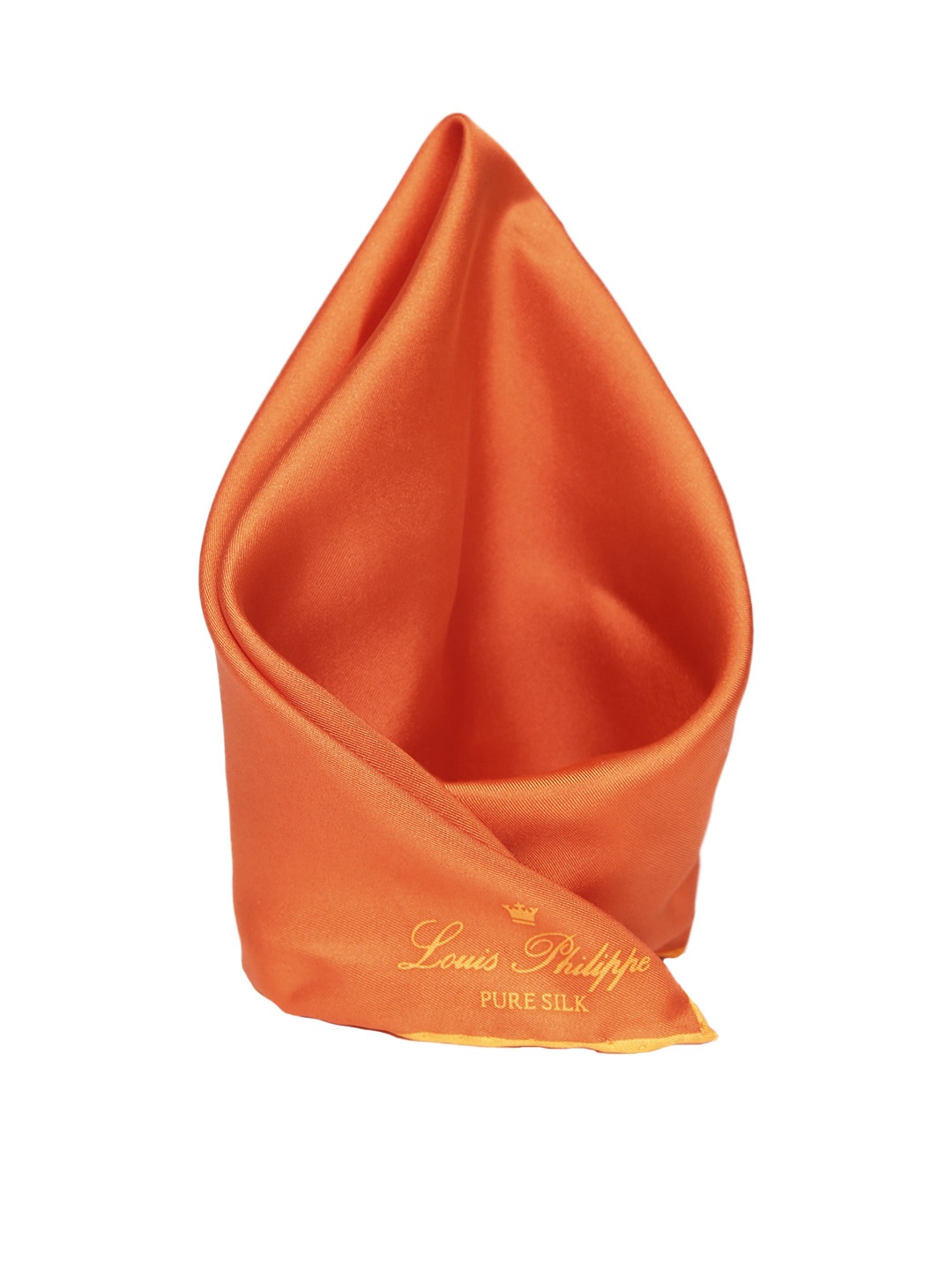 

Louis Philippe Orange Silk Pocket Square
