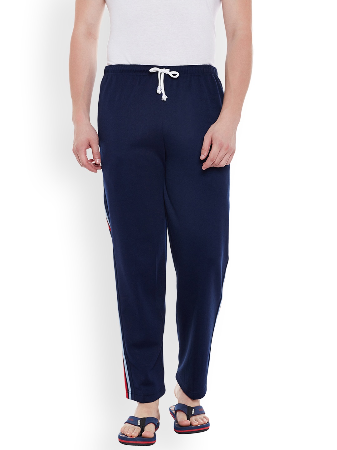 

VIMAL JONNEY Men Navy Blue Solid Lounge Pant DD6NAVY