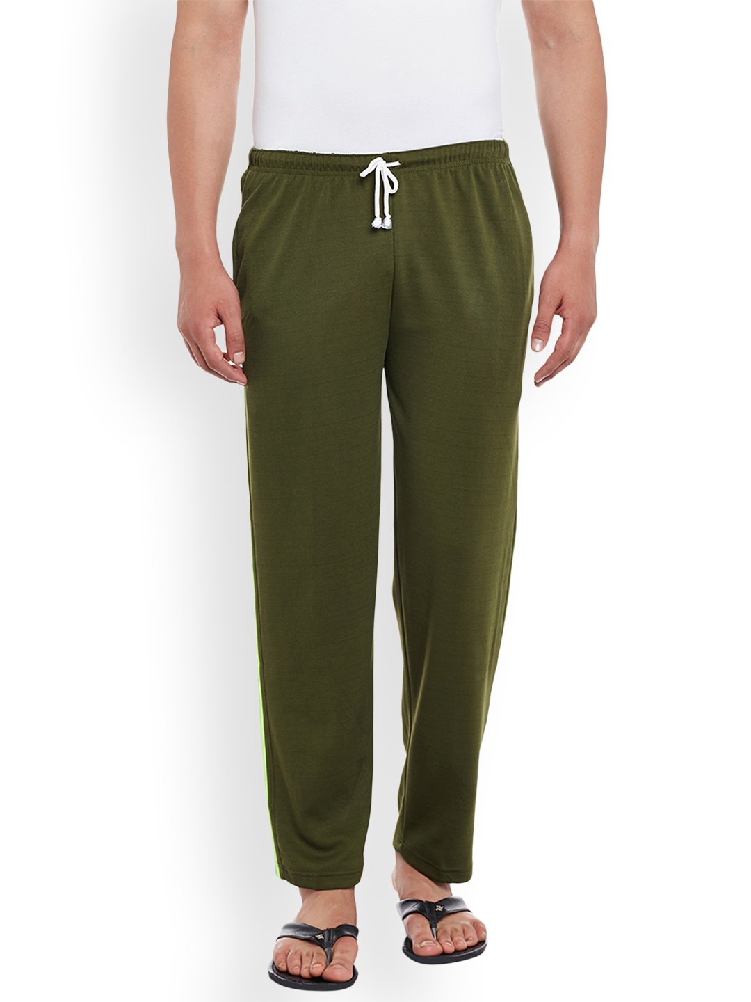 

VIMAL JONNEY Olive Solid Lounge Pants DD6OLIVE