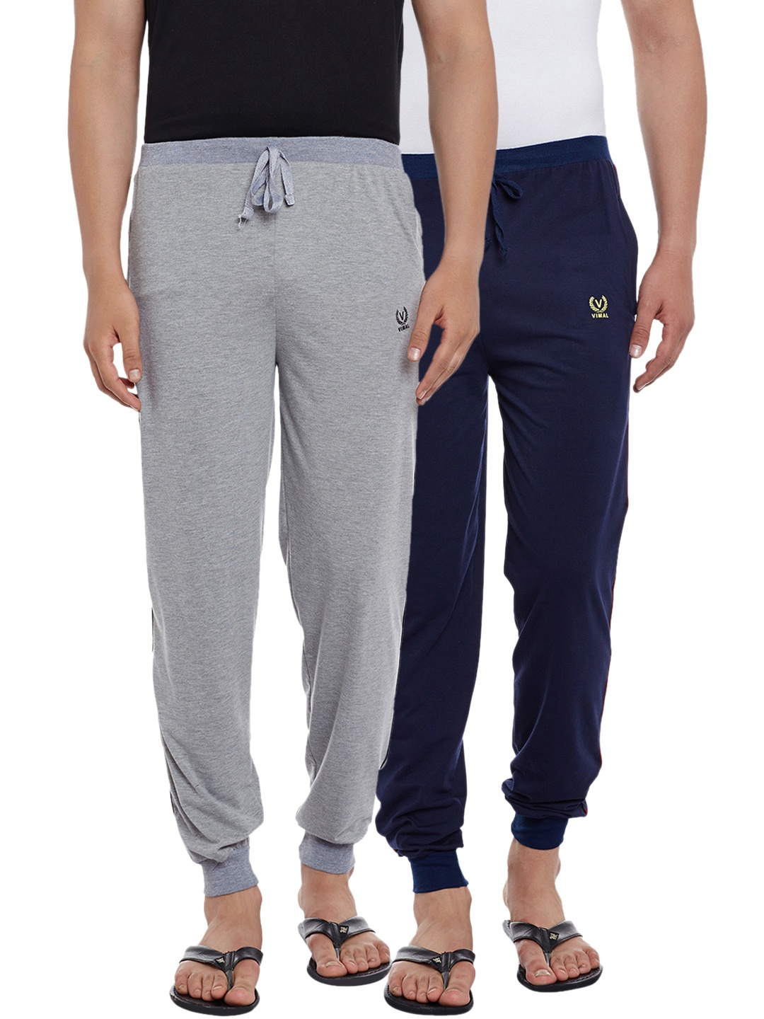 

VIMAL JONNEY Men Pack of 2 Lounge Pants DD8NDD8M, Navy blue