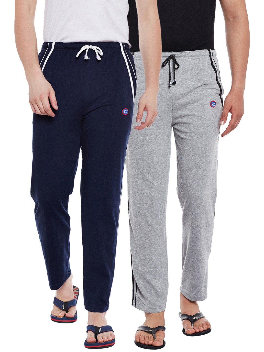 

VIMAL JONNEY Men Pack of 2 Lounge Pants DD5NDD5M, Navy blue