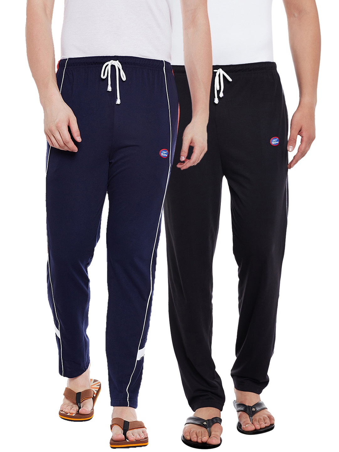 

VIMAL JONNEY Men Pack of 2 Lounge Pants DD7NDD1B, Navy blue