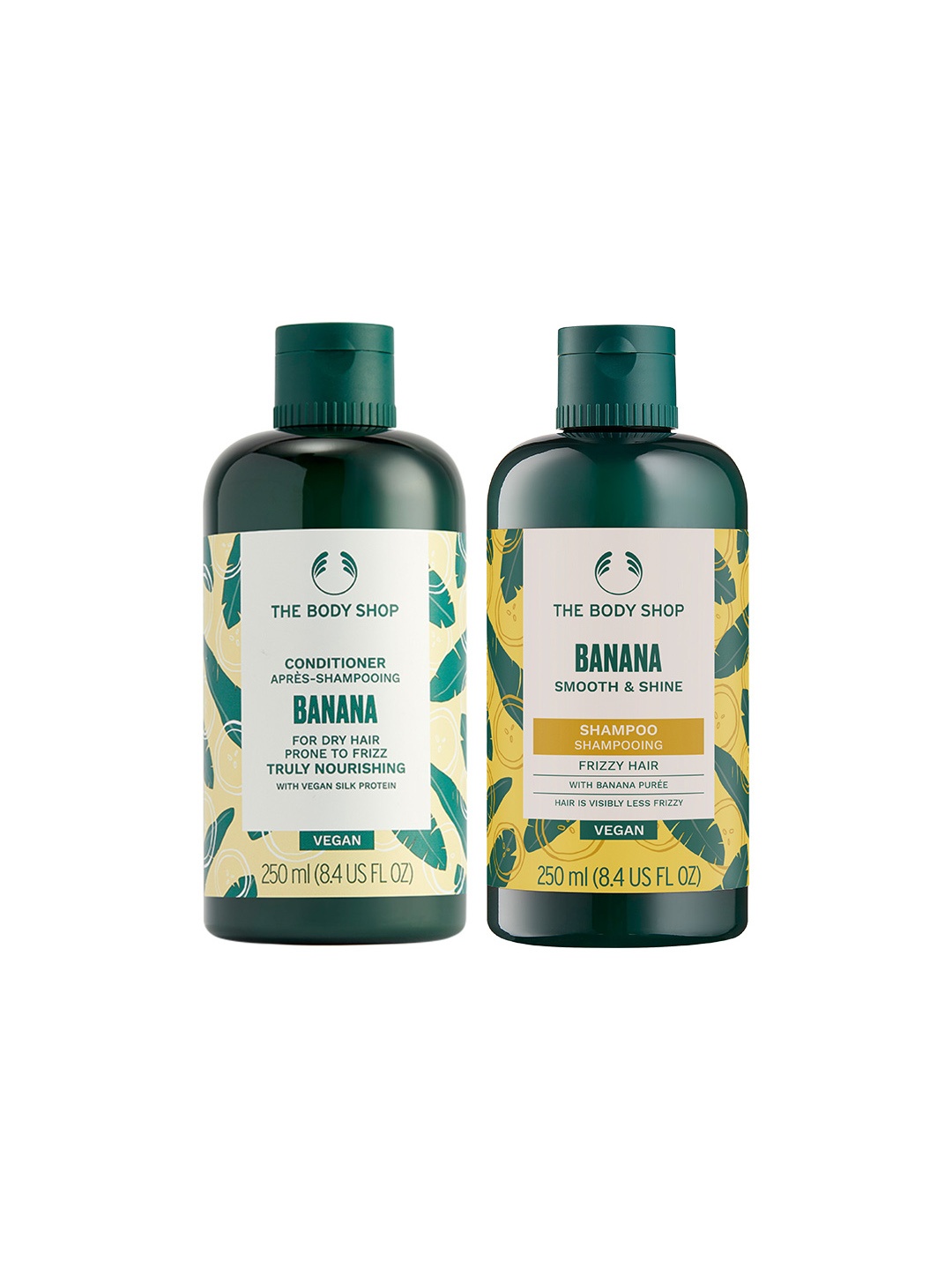 

THE BODY SHOP Unisex Set of Shampoo and Conditioner, Yellow