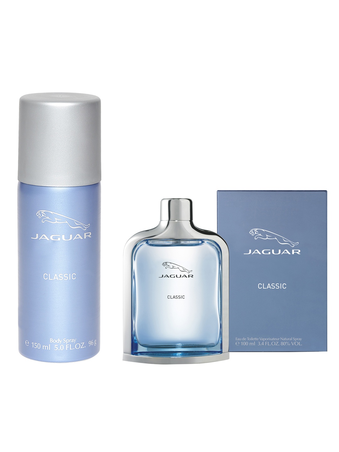 

Jaguar Classic Eau De Toilette & Body Spray Set, Blue