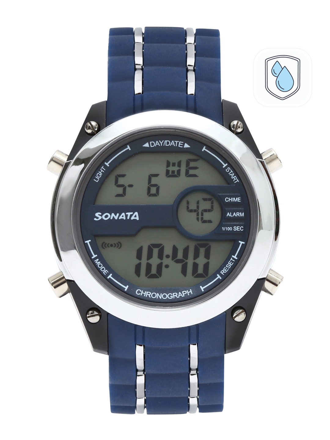 

Sonata Men Ocean Series Blue Digital Watch 77034PP03