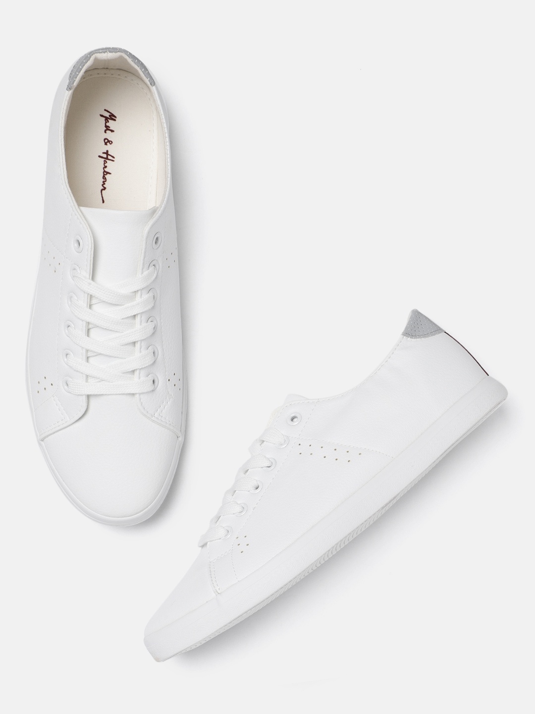 

Mast & Harbour Men White Sneakers