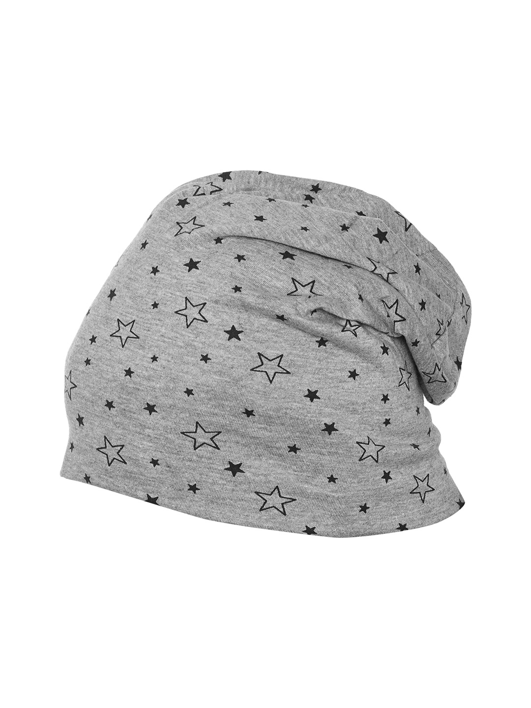 

VIMAL JONNEY Women Grey Melange Printed Beanie