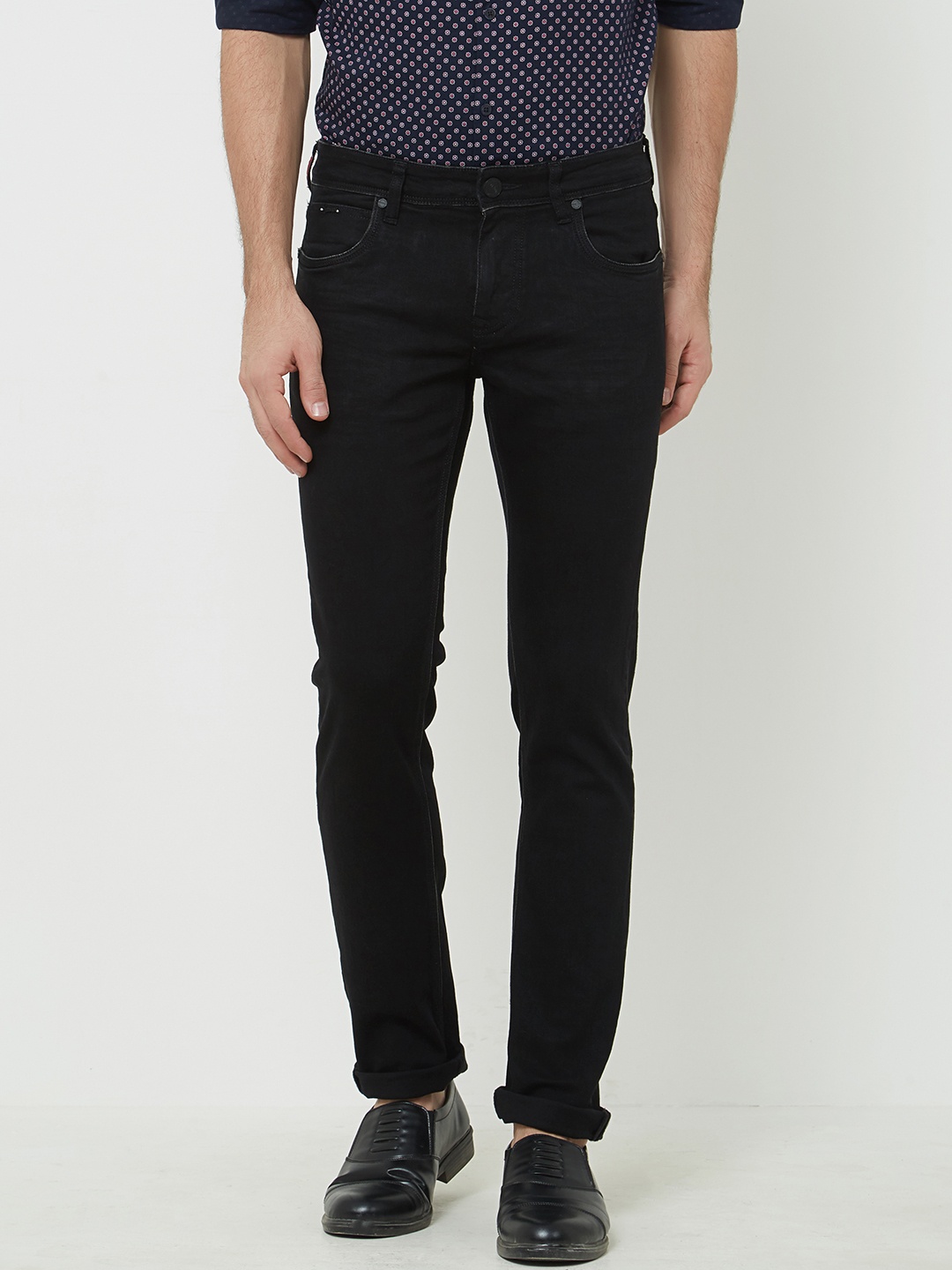 

Lawman pg3 Men Black Slim Fit Mid-Rise Clean Look Jeans