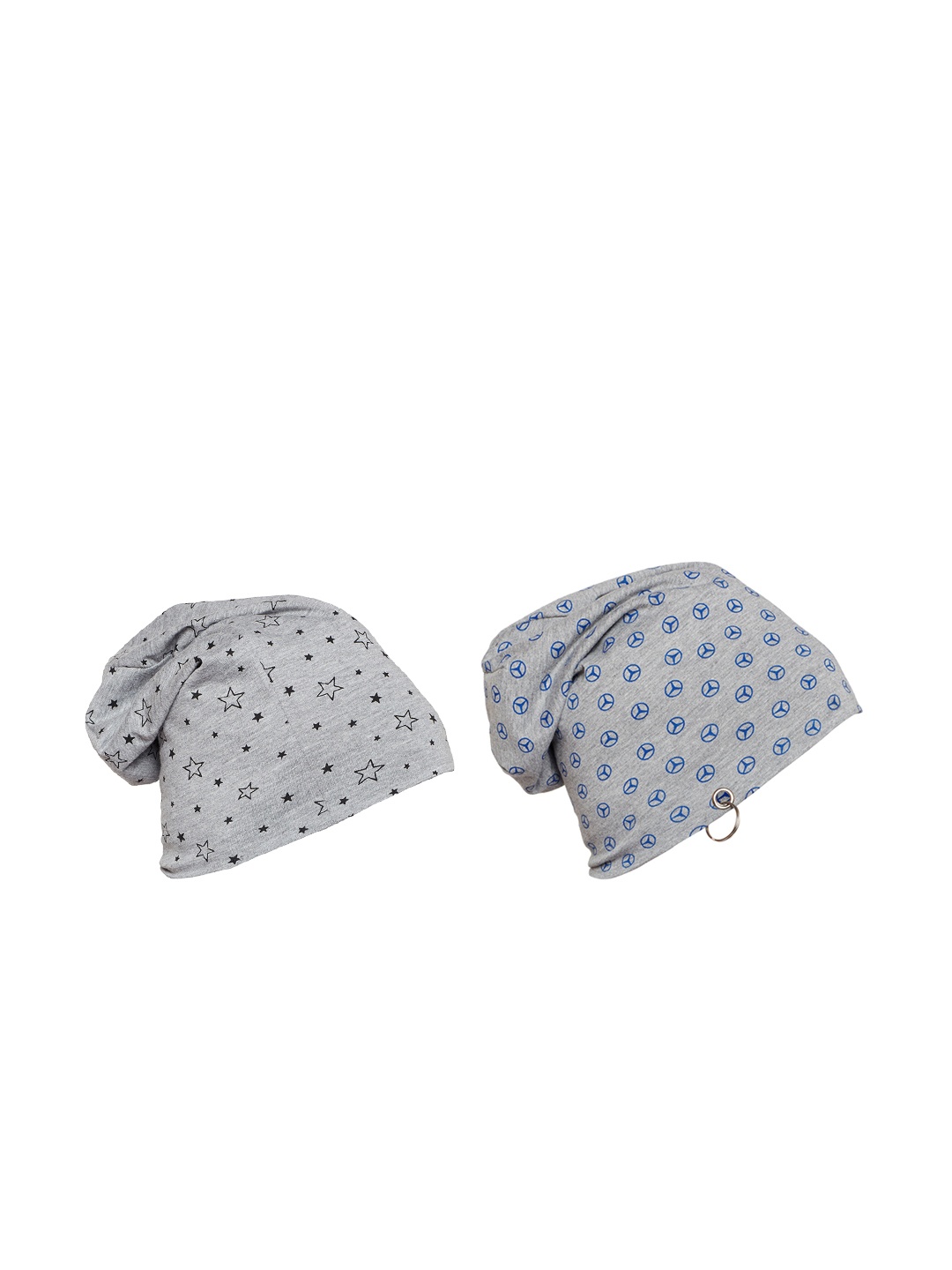 

VIMAL JONNEY Men Pack of 2 Beanies, Grey