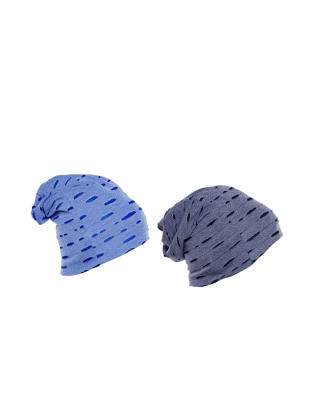 

VIMAL JONNEY Men Pack of 2 Beanies, Navy blue