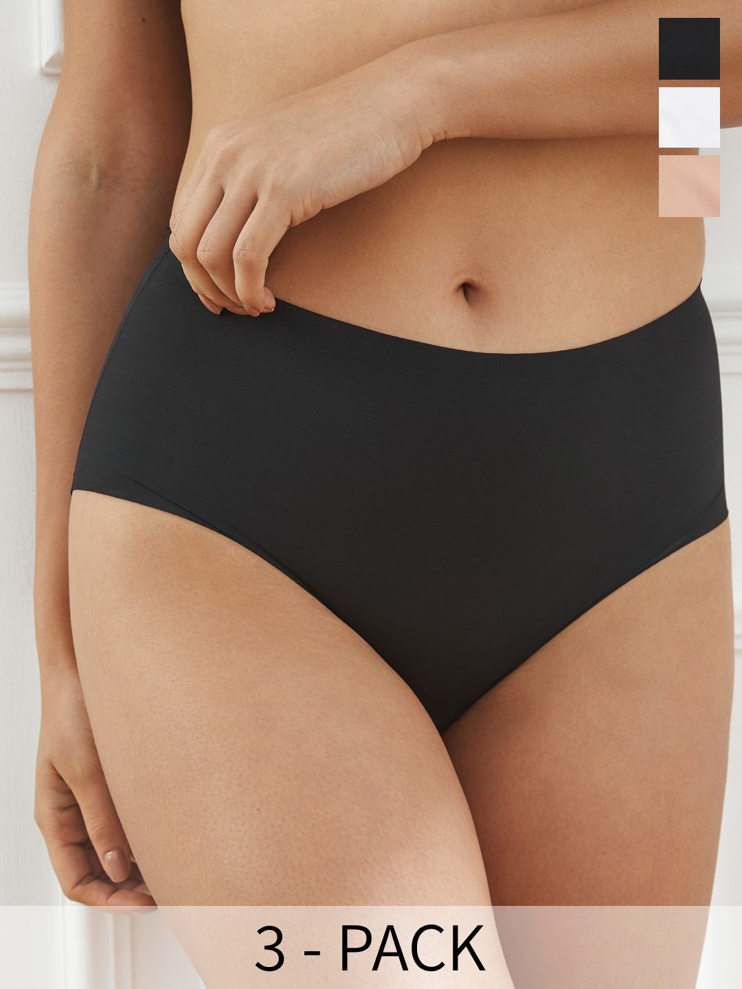 

NEXT Women Assorted Pack of 3 Briefs, Na