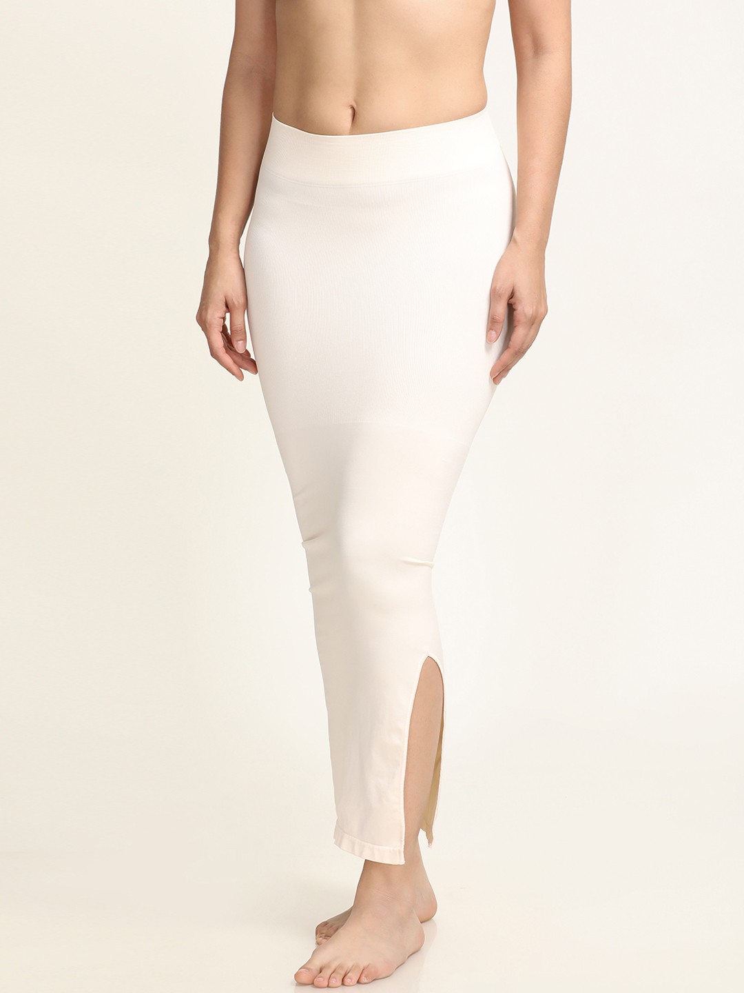 

Zivame Off-Whte Mermaid Saree Shapewear, Off white