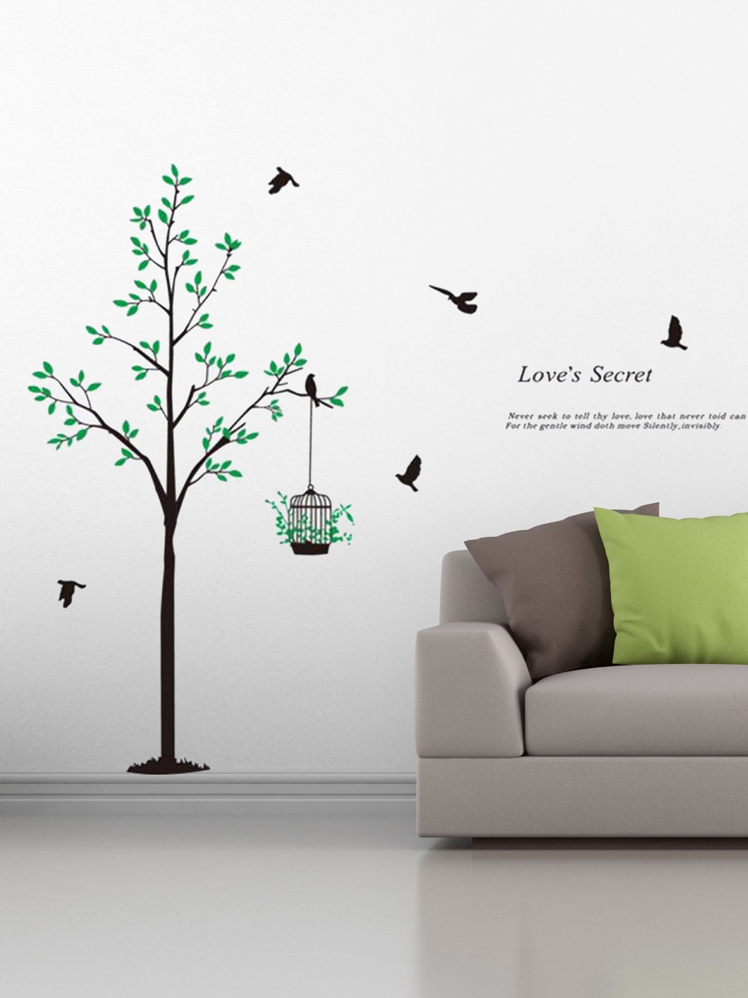 

Cortina Green & Black Wall Sticker