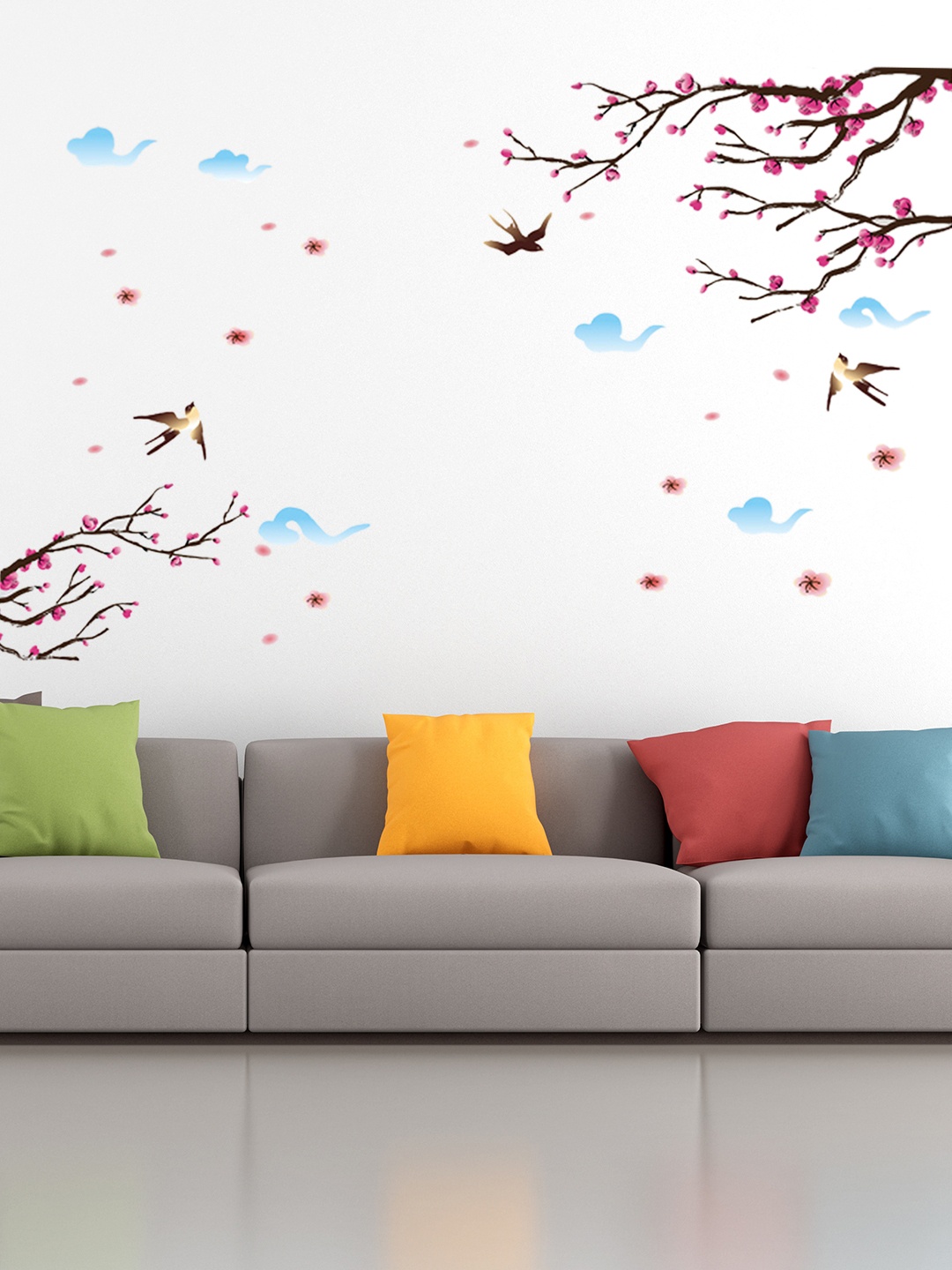 

Cortina Multicolour Tree Wall Sticker, Multi